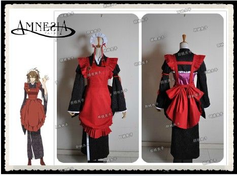 Cosplay Amnesia Girl Job Suit Sawa Mine