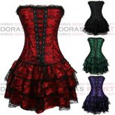 Corset com saia