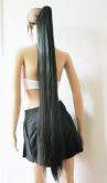 Ponytail preto 120cm