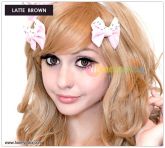 Lente Geo Mimi Cafe Latte Brown